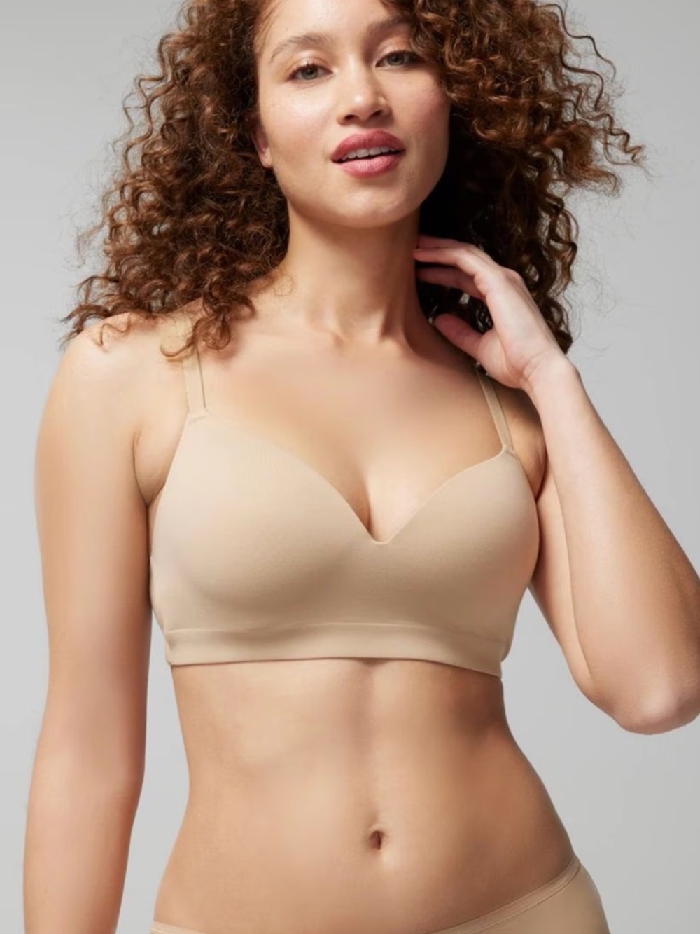 Soma Enbliss Wireless Tan Bra Size 34B